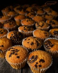 Mini magdalenas rellenas choco caja