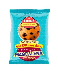 Mini magdalenas rellenas choco caja