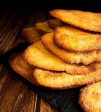 Tortas de paparajote de naranja