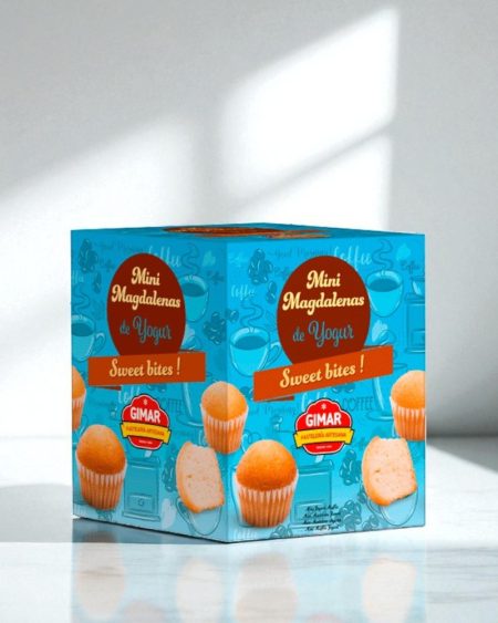 Mini magdalena yogur caja