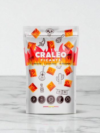 Crujientes de pimentón picante 135G