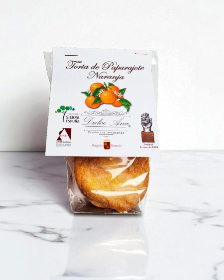Tortas de paparajote de naranja