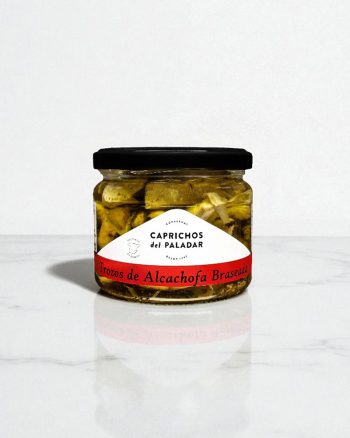 Trozos de alcachofa braseada