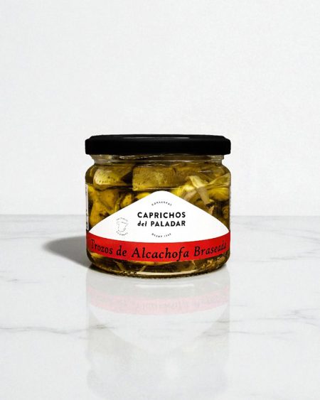Trozos de alcachofa braseada