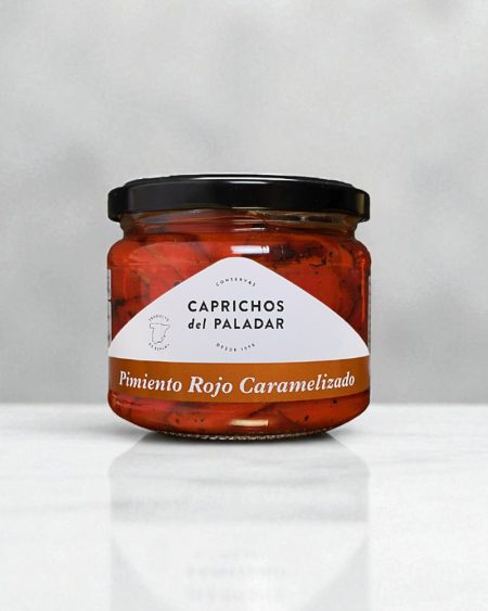 Pimiento asado caramelizado en moscatel