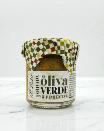 Olivada aceituna verde 5 pimientas