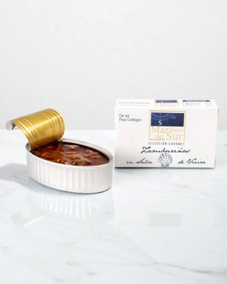 Zamburiñas en salsa de Vieira