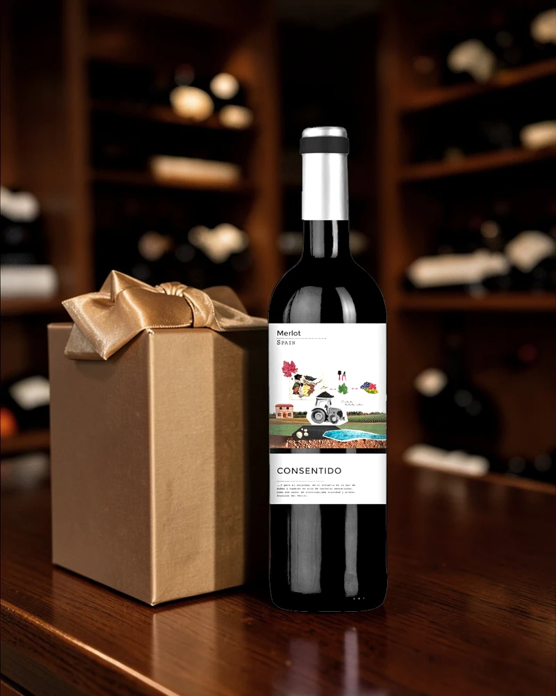 Consentido Merlot D.O. Yecla tinto - Imagen 2