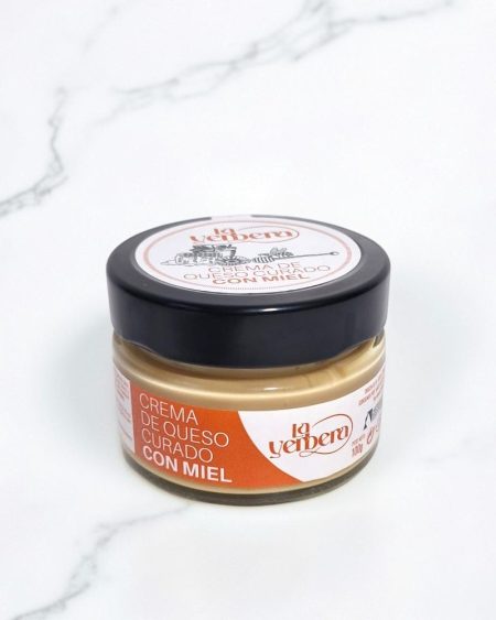 Crema de queso de cabra curado con miel