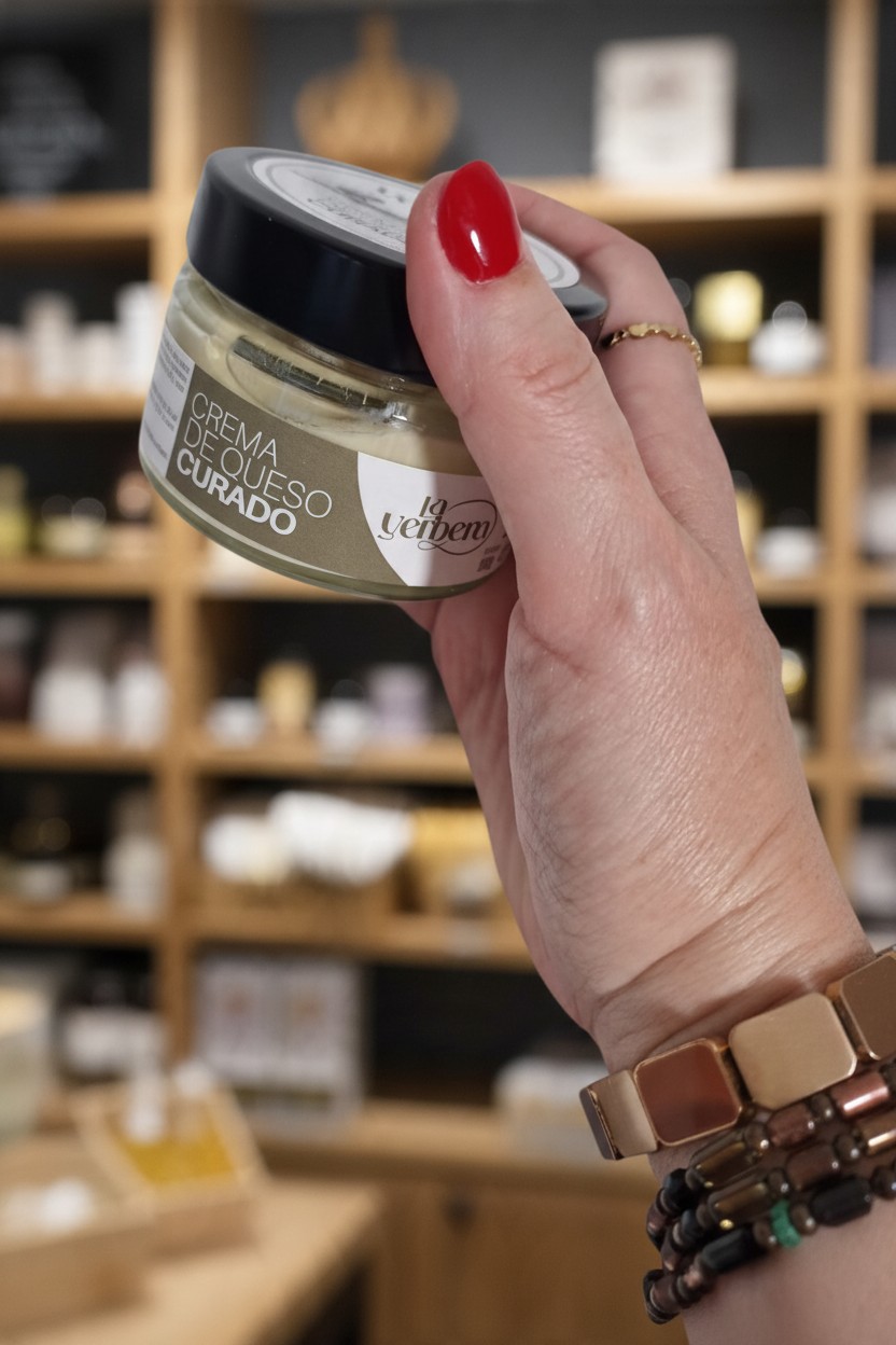 Crema de queso de cabra curado - Imagen 2